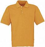 playera polo naranja